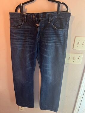 VINTAGE POLO RALPH LAUREN CLASSIC 867 JAPANESE SELVEDGE DENIM SIZE 35/30
